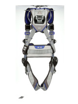 3M DBI-SALA ExoFit X200 Comfort Construction Safety Harness with Quick Connect Chest Buckle, Tongue and Buckle Padded Leg Straps
