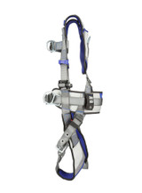 3M DBI-SALA ExoFit X200 Comfort Construction Climbing/Positioning Safety Harness with Quick Connect Chest Buckle, Tongue and Buckle Padded Leg Straps
