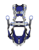 3M DBI-SALA ExoFit X200 Comfort Tower Climbing/Positioning Safety Harness with Quick Connect Chest Buckle, Quick Connect Padded Leg Straps