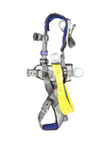3M DBI-SALA ExoFit X200 Comfort Oil & Gas Climbing/Suspension Safety Harness with Quick Connect Chest Buckle, Tongue and Buckle Padded Leg Straps