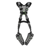 MSA V-FIT Harness, Back & Chest D-Rings,  Tongue and Buckle Leg Straps, Shoulder Padding