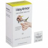 Hexarmor Lens Cleaning Wipes, Individually Sealed, Pre-Moistened, 100 per box, SKU 14-10008