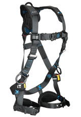 FallTech 8128B3D FT-One Full Body Harness with Back and Hip D-Rings, Tongue and Buckle Leg Straps