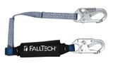 FallTech 3 ft ViewPack 8253 Energy Absorbing Lanyard, Single-leg with Steel Snap Hooks