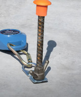 FallTech Rotating Deck Anchor for Rebar Attachment | Mfg# 7452AC