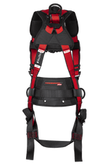 FallTech 7078C Tradesman® Pro 3D Construction Belted Full Body Harness, Tongue Buckle Leg Adjustments