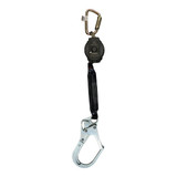 Miller MTL-OHW1-02/6FT TurboLite+ Single Self-Retracting Lifeline with Locking Rebar Snap Hook (6 Ft)