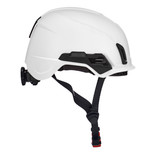 MSA V-Gard H2 Non-Vented Safety Helmet, ANSI Type II, Class E, Comfortable Ratchet Suspension