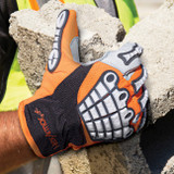 HexArmor Chrome SLT Oasis 4073 Leather Gloves, ANSI Cut Level A6 & Level 2 Impact Protection, Sold in Pairs