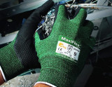 MaxiFlex® Cut Resistant 34-8743 Seamless Knit Glove, Micro-Foam Nitrile Coating, ANSI Cut Level 2,  Sold in Pairs