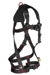 FallTech 8141FD FT-Iron Front & Back D-Ring Standard Non-Belted Full Body Harness, Quick Connect Buckle Leg Adjustment