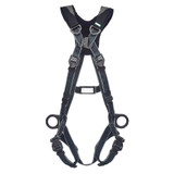 MSA V-Fit Arc-Flash Full Body Harness, Back & Hip D-Rings, Quick-Connect Leg Straps