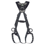 MSA V-Fit Arc-Flash Full Body Harness, Back & Hip D-Rings, Tongue Buckle Leg Straps