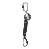 MSA V-TEC Arc Flash Personal Fall Limiter, Cass 1, 6 ft. Single-Leg, Aluminum Triple Action Carabiner, VTOHW-021-DD-AF