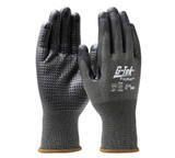 PIP G-Tek PolyKor 16-348 Seamless Knit Salt & Pepper PolyKor Nitrile Coated Blended A4 Cut Resistant Gloves
