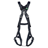 MSA V-FORM welding full-body harness with back D-ring and quick-connect leg straps