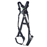 MSA V-Form Welding Full Body Harness, Back D-Ring, Quick-Connect Leg Straps