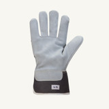 Superior Glove Endura Pro 69BSKFFL Leather Palm Glove, ANSI A5 Cut Level, 360° Cut Proctection, 1 Pair