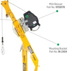 MSA Xtirpa IN-2404 Mounting Bracket for Workman Rescuer and Workman Winch