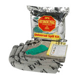 Brady ID Allwik® Attack Pac Portable Spill Kit, SKA-ATK, Universal For Use With Spills Of any Material, Mfg# 107790