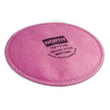 North Safety 75FFP100 P100 Particulate Pancake Respirator Filter, 1 Pair