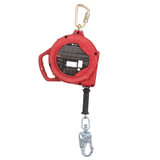 3M Protecta Rebel 50 Ft. Self Retracting Lifeline, Class 1,  3/16" Galvanized Steel Wire Rope, Swivel Snap Hook, Anchorage Carabiner, Mfg# 3590038