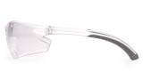 Pyramex ITEK Safety Eyewear, Clear H2X Anti-Fog Lens with Clear Temples, Mfg# S5810ST