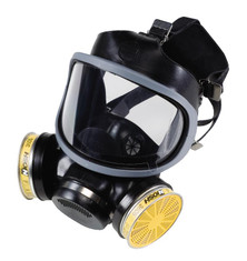 MSA Ultra-Twin® Full Facepiece Respirator, Black Hycar - Durawear.com