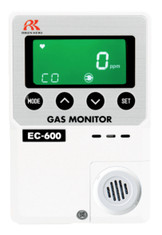 RKI EC-600 Carbon Monoxide Gas Monitor, 0-150 PPM Range, 115 VAC | Mfg# 73-1204