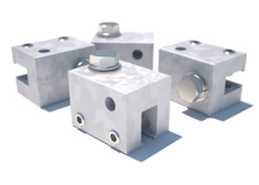 DBI Sala U Maxi Clamp 4-Pack for Standing Seam Roof Top Anchor, Mfg# 7241208, 4-Pack Kit, Fits Single Folded Type Standing Seams.