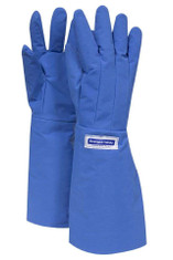 CRYOGEN Safety Gloves by National Safety Apparel, 17" Elbow Length, Water Resistant, Royal Blue,  G99CRBER__EL