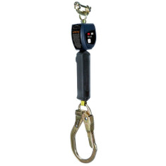 3M DBI Sala 3100537 Nano-Lok Single Leg, 6 ft Self Retracting Life Line, ANSI Level 1, Single Pin Connector and Steel Rebar Hook with Locking Nose