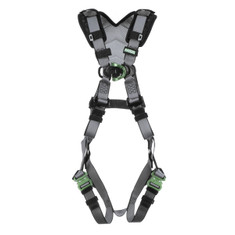 MSA V-FIT Harness, Back & Chest D-Rings, Quick-Connect Leg Straps, Shoulder Padding