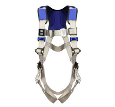 3M DBI-SALA ExoFit X100 Comfort Vest Safety Harness with Pass-through Chest Buckle, Tongue and  Buckle Leg Straps