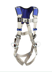 3M DBI-SALA ExoFit X100 Comfort Vest Positioning Safety Harness with Back and Hip D-Rings, Pass-trough chess buckle, Tongue and  Buckle Leg Straps