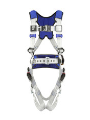 3M DBI-SALA ExoFit X100 Comfort Construction Safety Harness, Quick Connect Chest Buckle, Tongue and Buckle Leg Straps