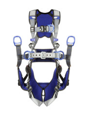 3M DBI-SALA ExoFit X200 Comfort Tower Climbing/Positioning Safety Harness with Quick Connect Chest Buckle, Quick Connect Padded Leg Straps