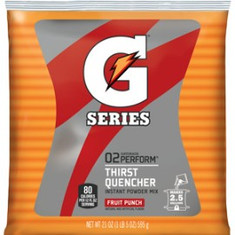 Gatorade® Fruit Punch 2.5 Gallon Instant Powder Mix - 21 oz. | Mfg# 33691