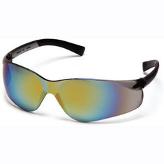 Pyramex Ztek Gold Mirror Lens Safety Eyewear | Mfg# S2590S
