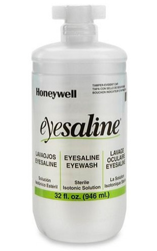 Honeywell Fendall Eyesaline® Personal Eyewash 32 oz Bottle, Sold By Each, Mfg# 32-000455-0000