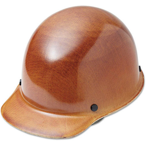 SAS MSA Skullgard® 475395 Protective Hard Hat, Natural Fiber Tan