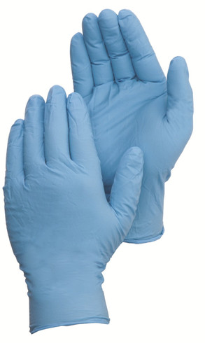 DuraSkin Latex Gloves, 5.0 mil, Light Powder