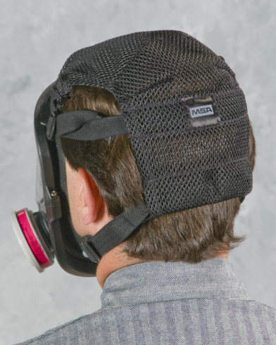 MSA Advantage 4200 Full Face Respirator, Silicone, Twin Port