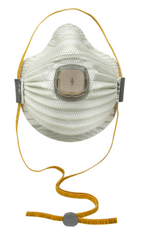 Moldex 4700N100 AirWave Particulate Respirator with SmartStrap and Ventex Valve, 5 ea/box