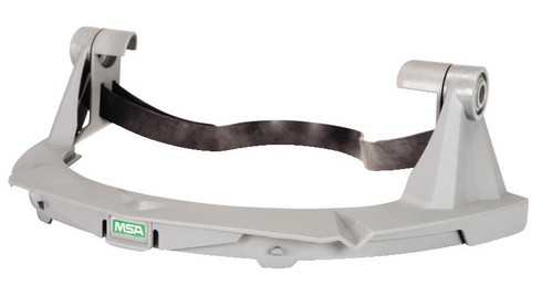 msa hard hat face shield