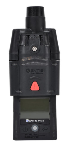 Industrial Scientific Ventis Pro5 Multi-Gas Monitor, Pumped, HCN, LEL (Pentane), CO/H2S, O2, Extended Li-ion, Desktop Charger, Black, Mfg# VP5-KJB32110101