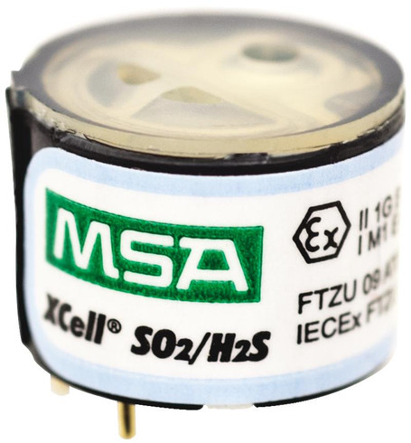MSA XCell SO2/H2S-LC Replacement Two-Tox Sensor for Altair 4X and 5X, Mfg# 10121215