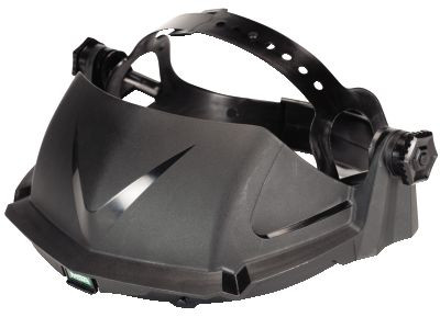 MSA 10127061 V-Gard Headgear, General Purpose, Black HDPE 