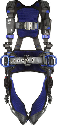 3M™ DBI-SALA® ExoFit X300 Comfort Construction Positioning Harness with Back and Side D-Rings, Shoulder, Back and Leg Padding