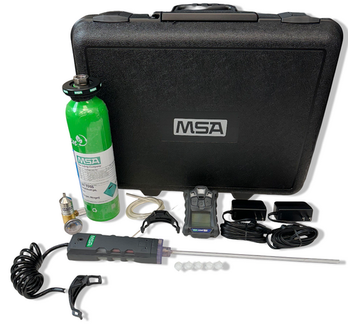 MSA 10178357 Altair4XR Multigas Confined Space Kit with MSA Altair Pump Probe & Calibration Kit, Hazmat